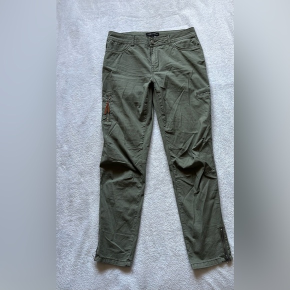 Denim - Womens Green Pants